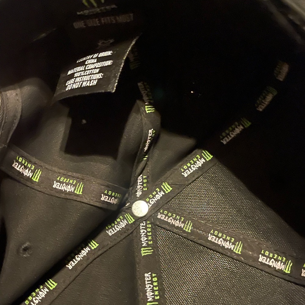 Official Monster Energy OSFM Snap back brand new never worn
